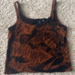 Bleached tank top